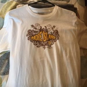 White South Padre Island tshirt